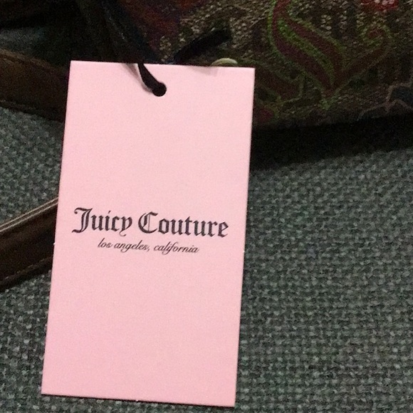 NWT Juicy Couture Chestnut Chino double the love camera Crossbody - Picture 5 of 9